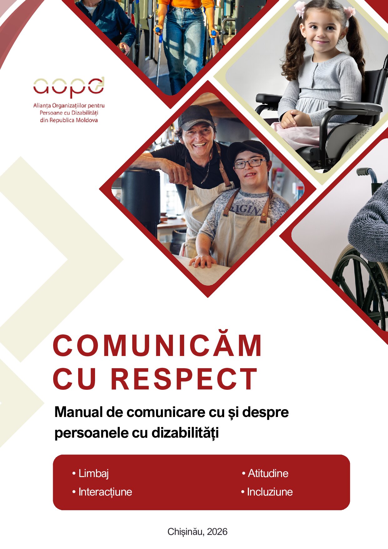 Manual de comunicare cu și despre persoanele cu dizabilități