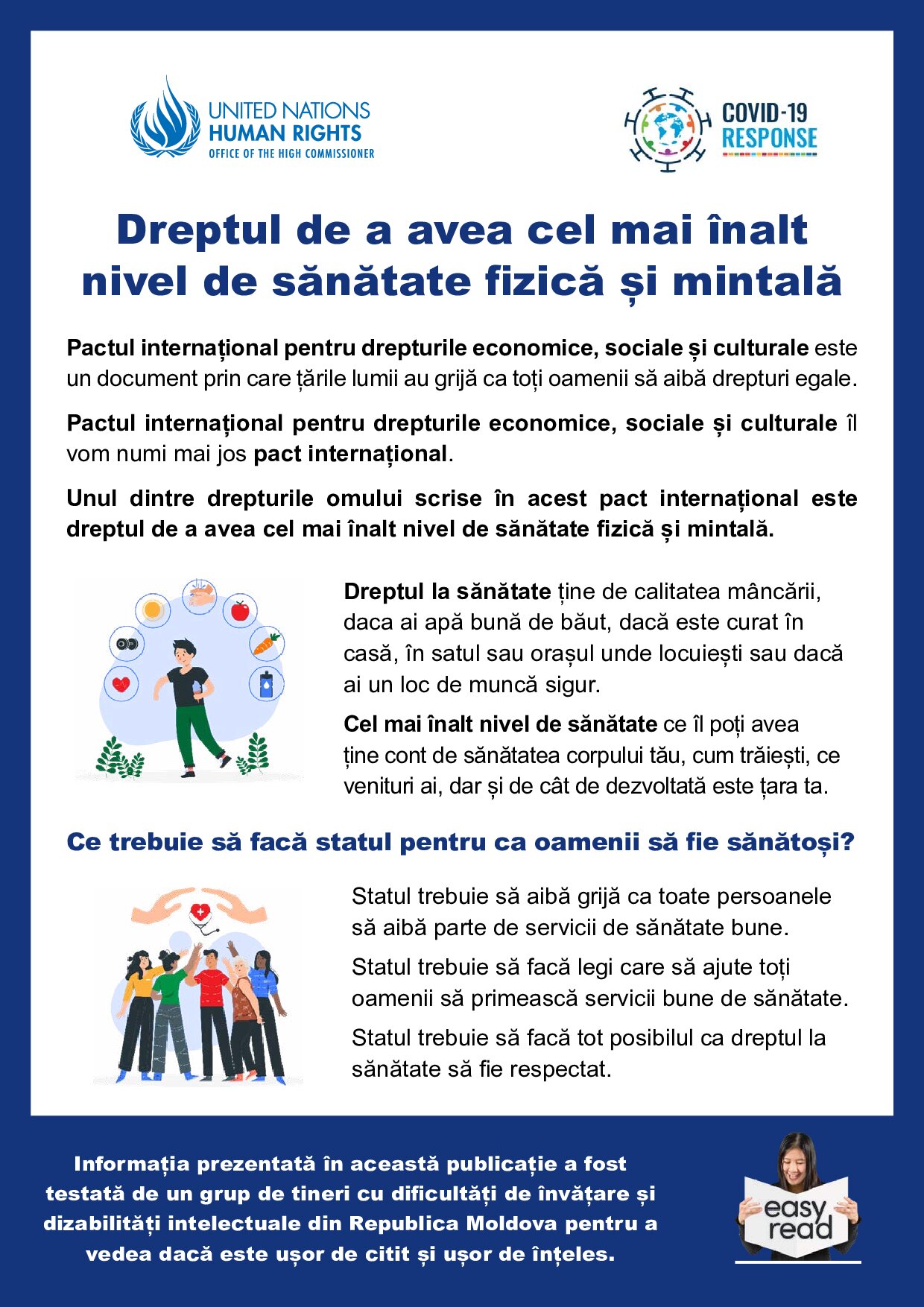 Dreptul de a avea cel mai înalt nivel de sănătate fizică și mintală