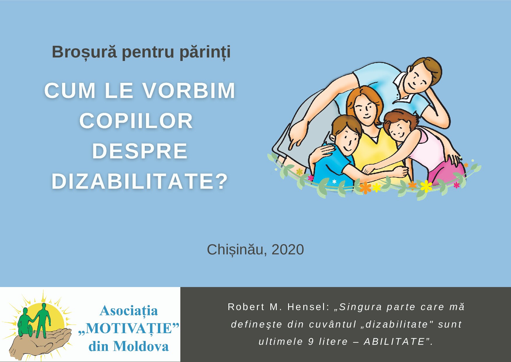 Broșură pentru părinți ” Cum le vorbim copiilor despre diabilitate?”